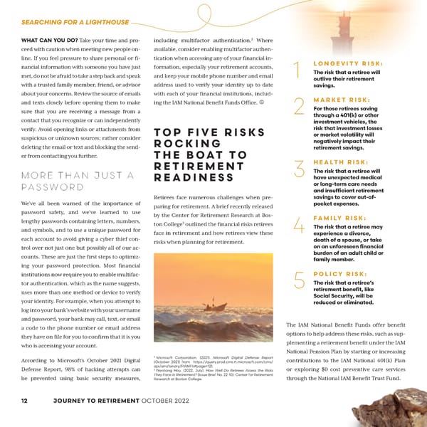 IAM BFO - Journey to Retirement - Page 16