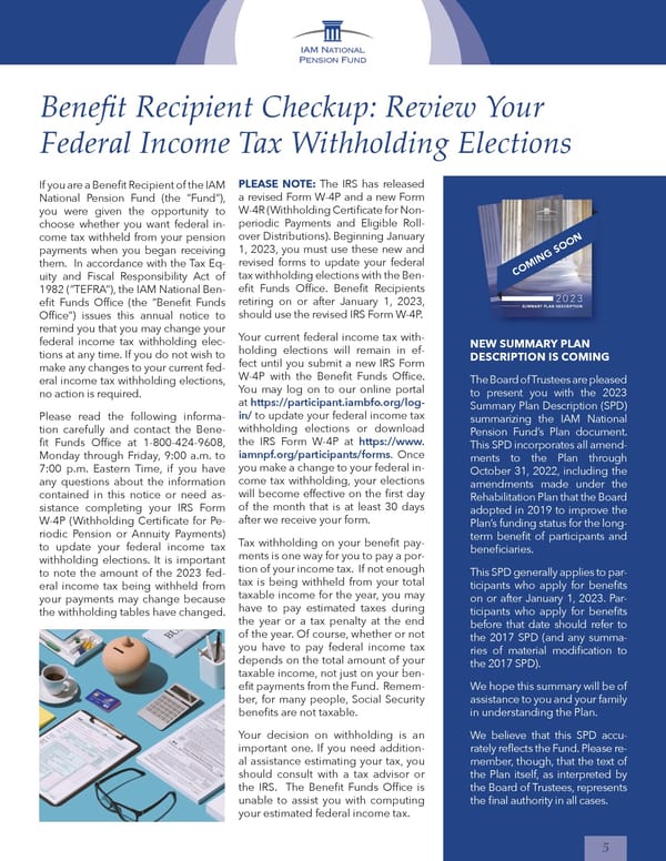 BFO Benefit Spotlight Winter 2022-23 - Page 5