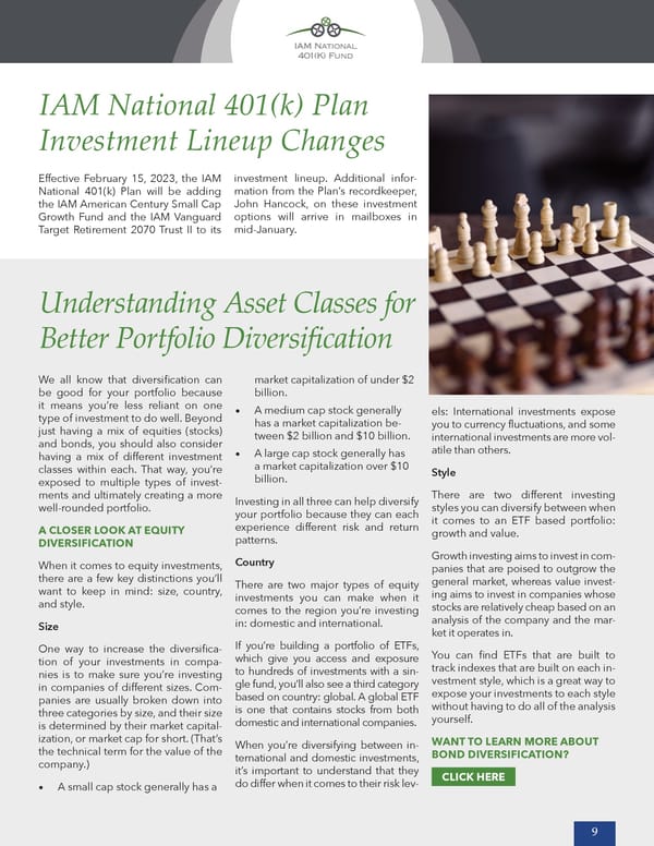 BFO Benefit Spotlight Winter 2022-23 - Page 9