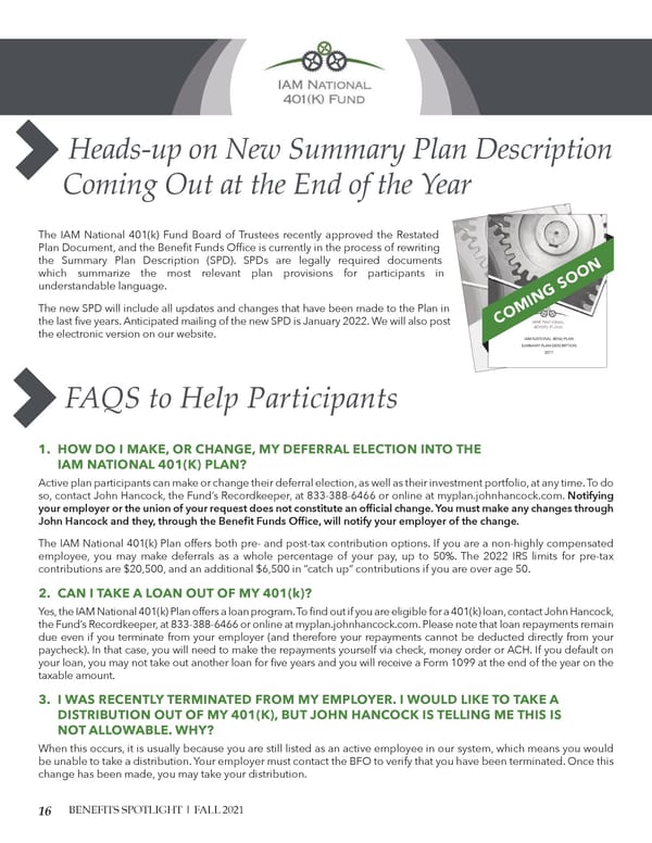 BFO Benefit Spotlight Fall 2021 - Page 16