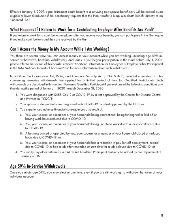 2022 401(k) Summary Plan Description - Page 11