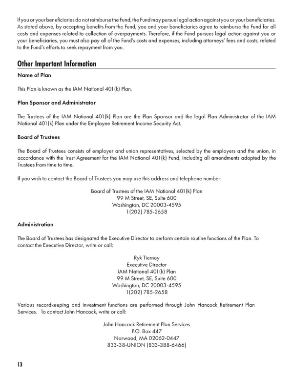 2022 401(k) Summary Plan Description - Page 16