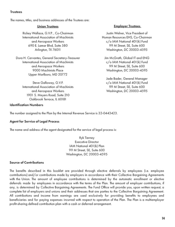 2022 401(k) Summary Plan Description - Page 17