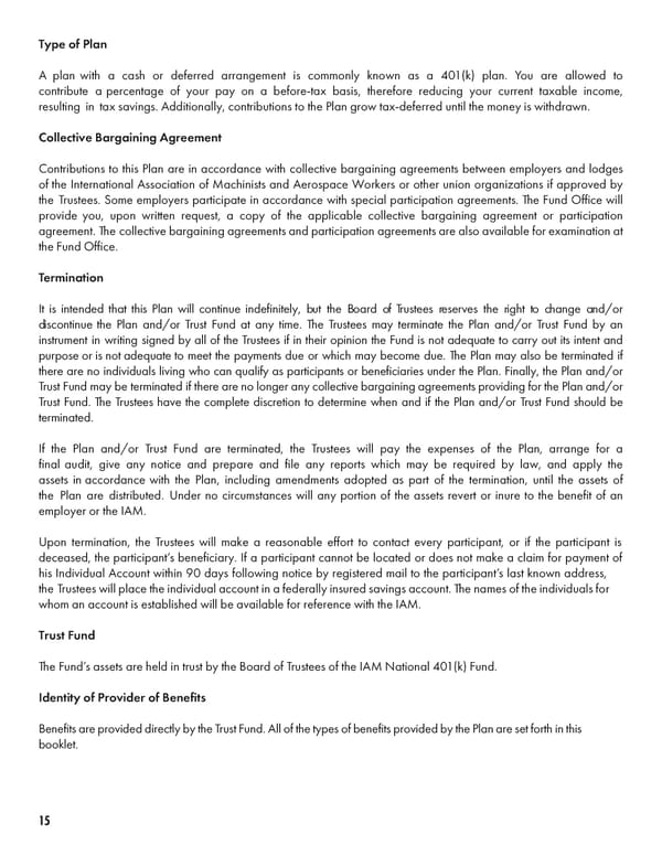 2022 401(k) Summary Plan Description - Page 18