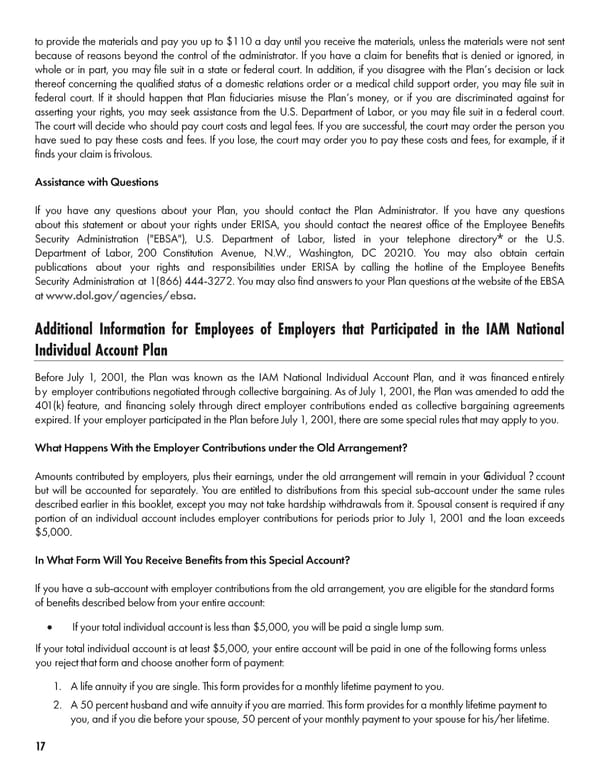2022 401(k) Summary Plan Description - Page 20