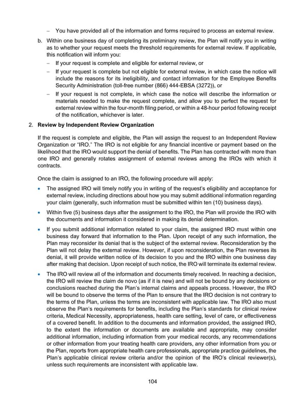 BTF Summary Plan A/A+ - Page 109